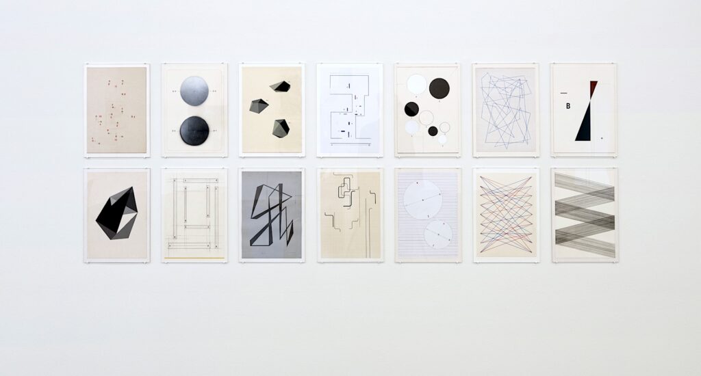 Thom Vink: A4 drawings, untitled